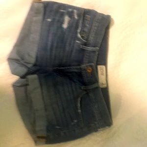 Abercrombie and Finch low rise shorts